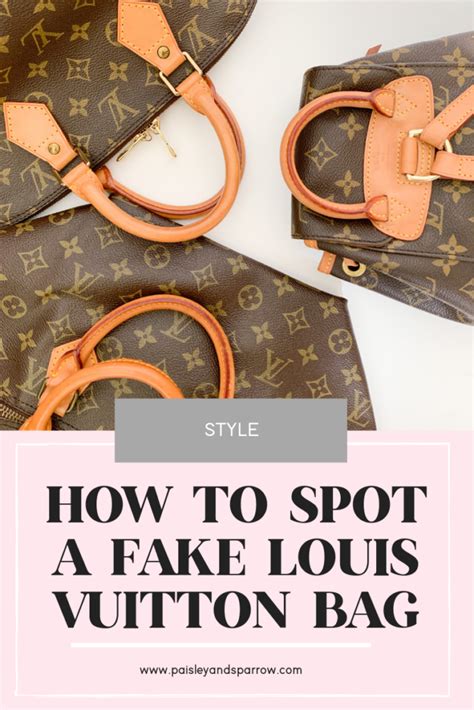 Smart Ways to Spot a Fake Louis Vuitton Bag 